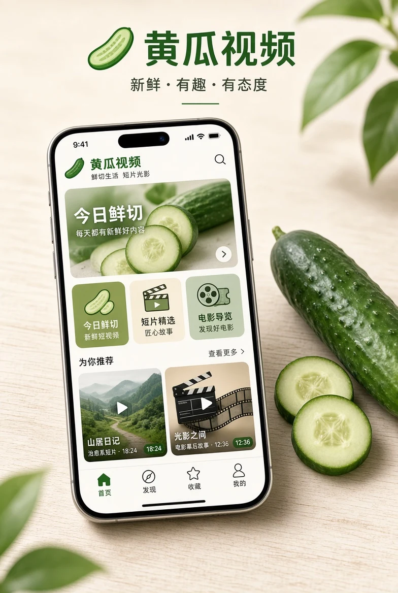 黄瓜视频APP展示